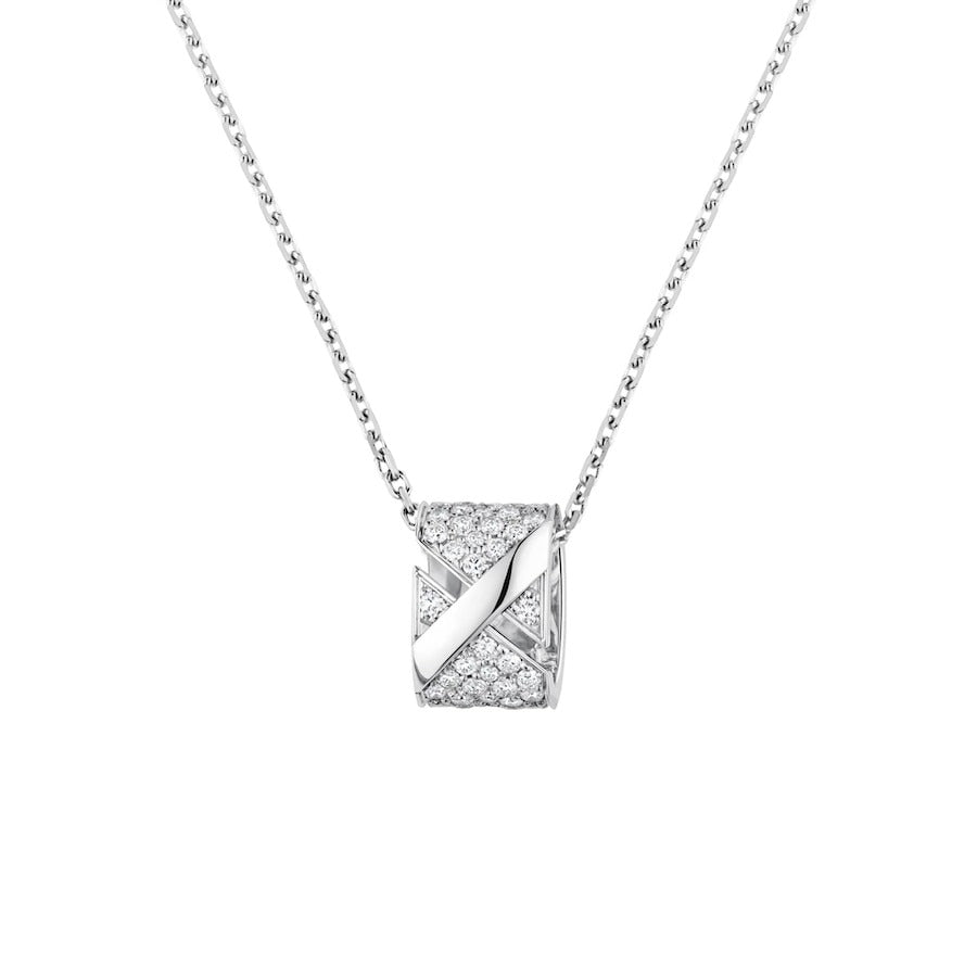 ¡®Imperial¡¯LIENS EVIDENCE DIAMOND PAVED NECKLACE