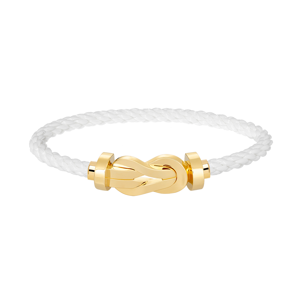 Imperial Chance Armband mit großer 8-stelliger Schnalle, ohne Diamanten, Gold