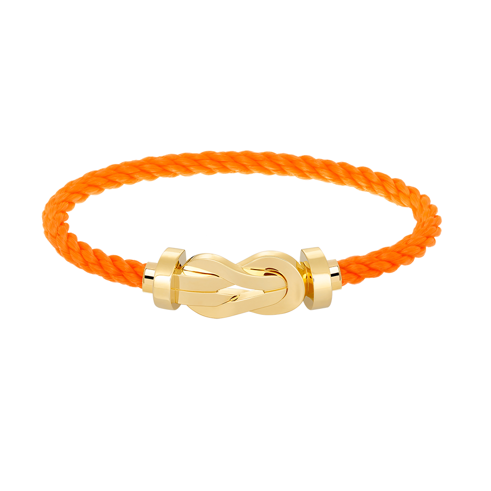 Imperial Chance Armband mit großer 8-stelliger Schnalle, ohne Diamanten, Gold