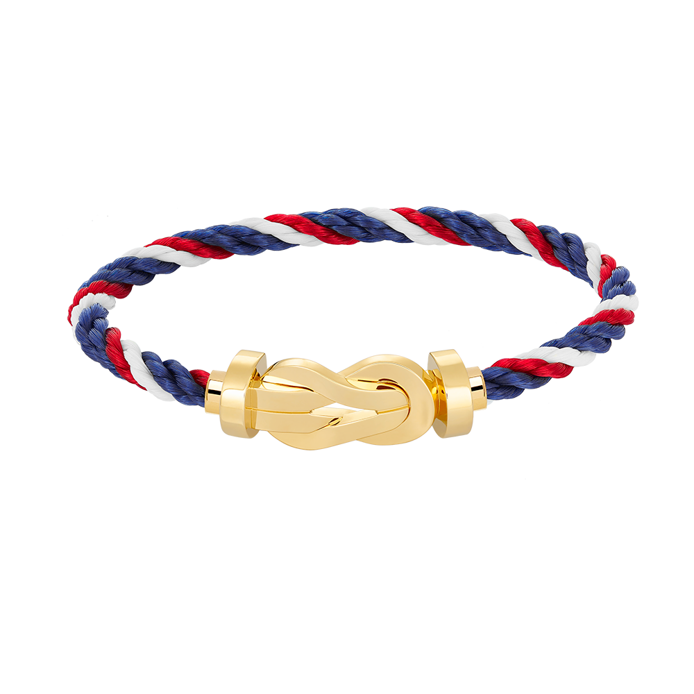 Imperial Chance Armband mit großer 8-stelliger Schnalle, ohne Diamanten, Gold