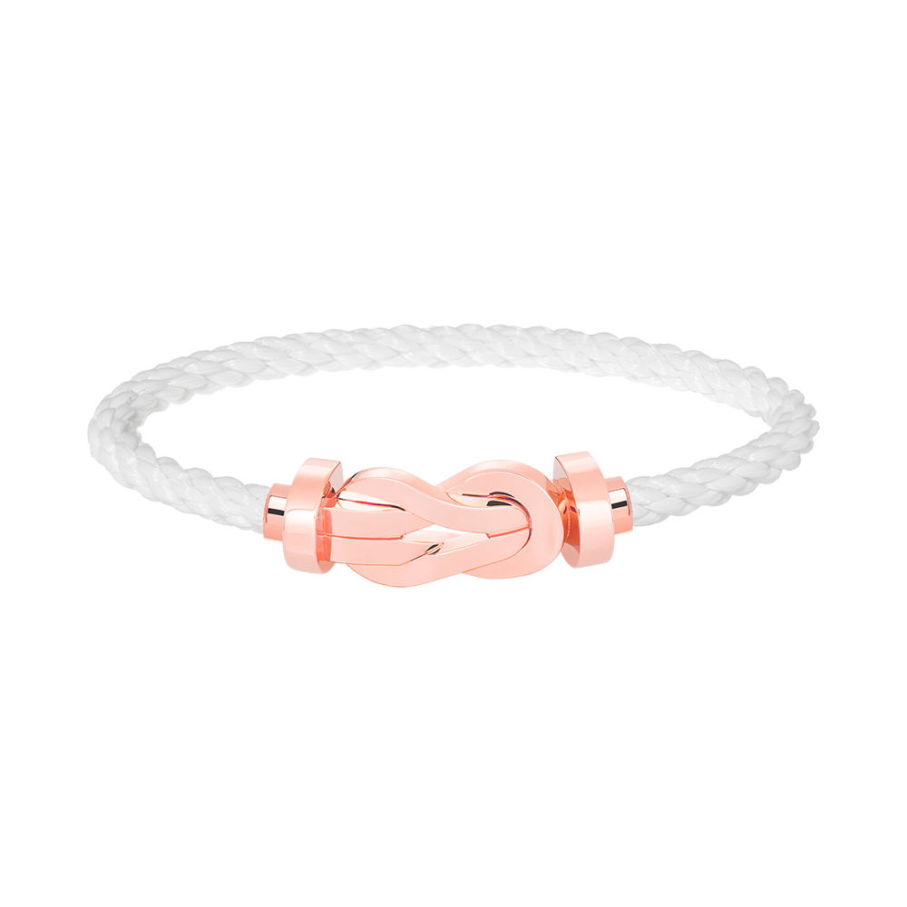 Imperial Chance Armband mit großer 8-stelliger Schnalle, ohne Diamanten, Roségold