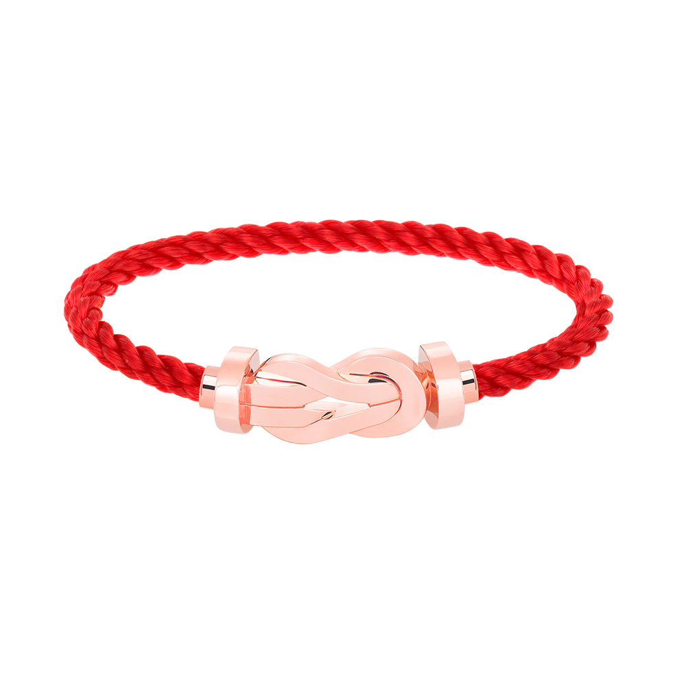 Imperial Chance Armband mit großer 8-stelliger Schnalle, ohne Diamanten, Roségold