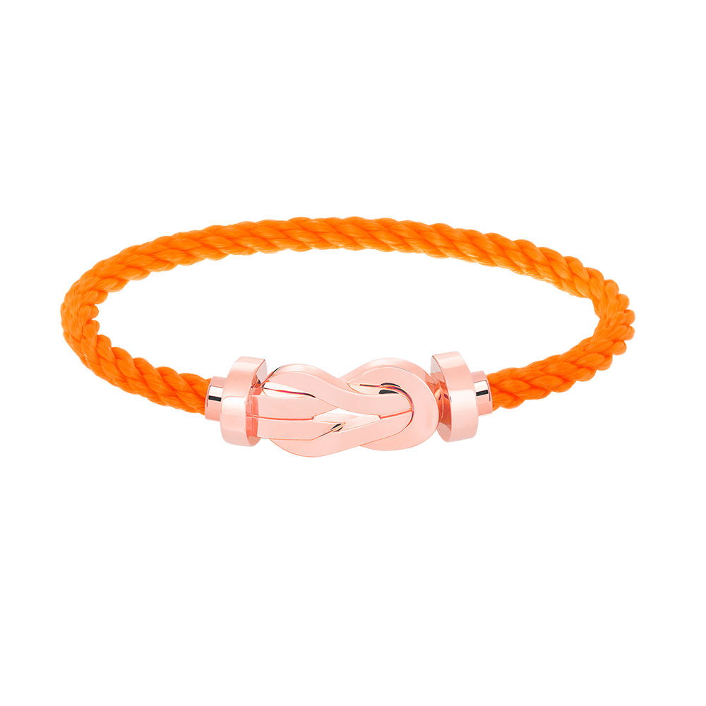 Imperial Chance Armband mit großer 8-stelliger Schnalle, ohne Diamanten, Roségold