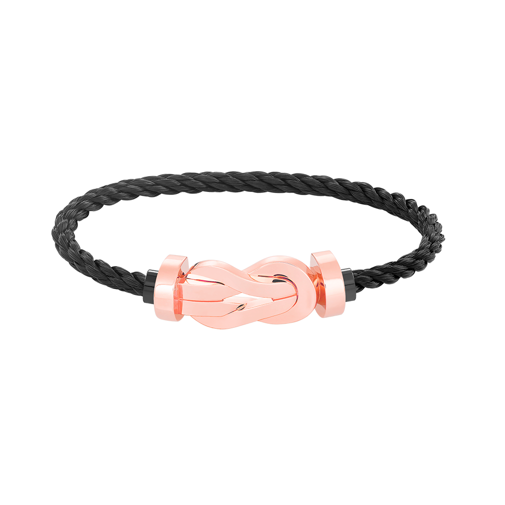 Imperial Chance Armband mit großer 8-stelliger Schnalle, ohne Diamanten, Roségold