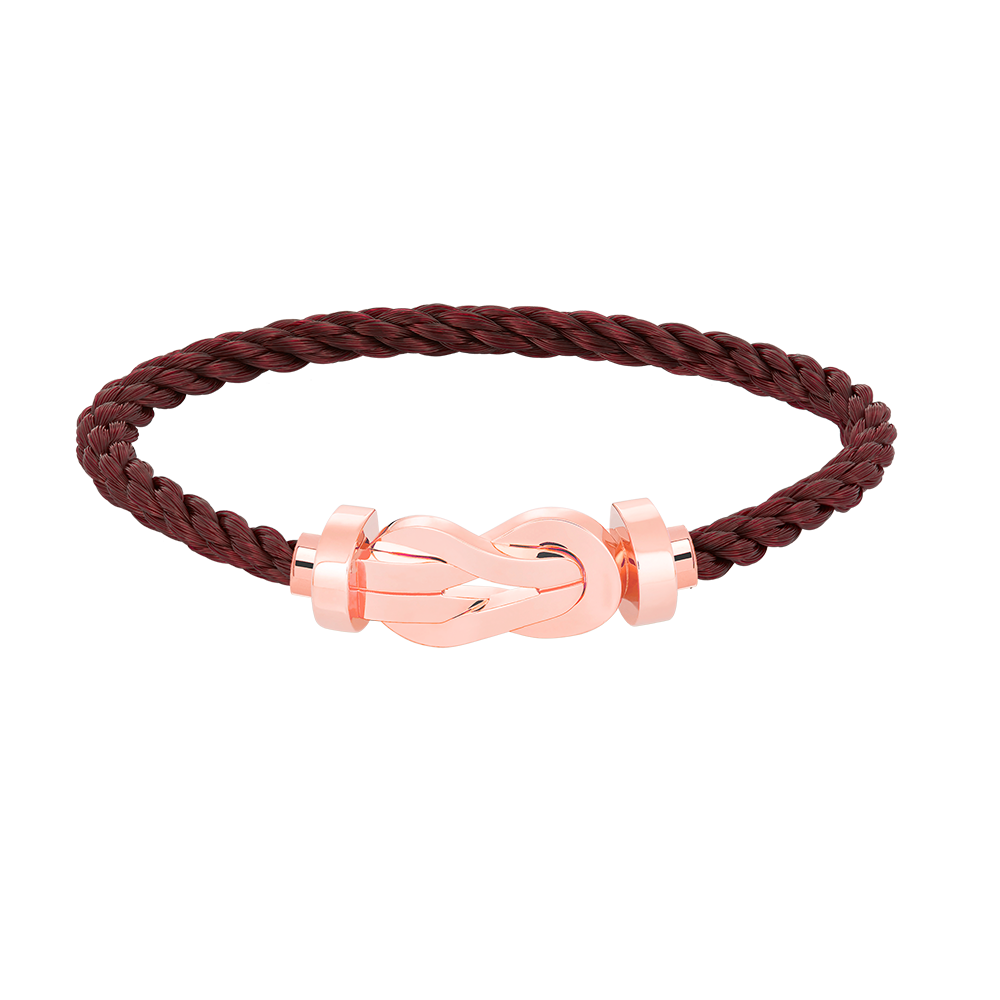 Imperial Chance Armband mit großer 8-stelliger Schnalle, ohne Diamanten, Roségold