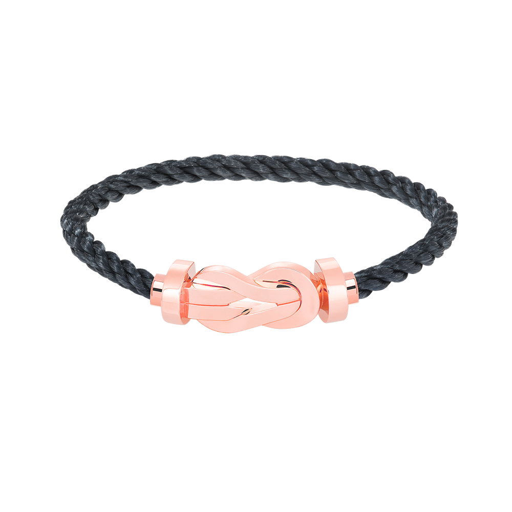 Imperial Chance Armband mit großer 8-stelliger Schnalle, ohne Diamanten, Roségold