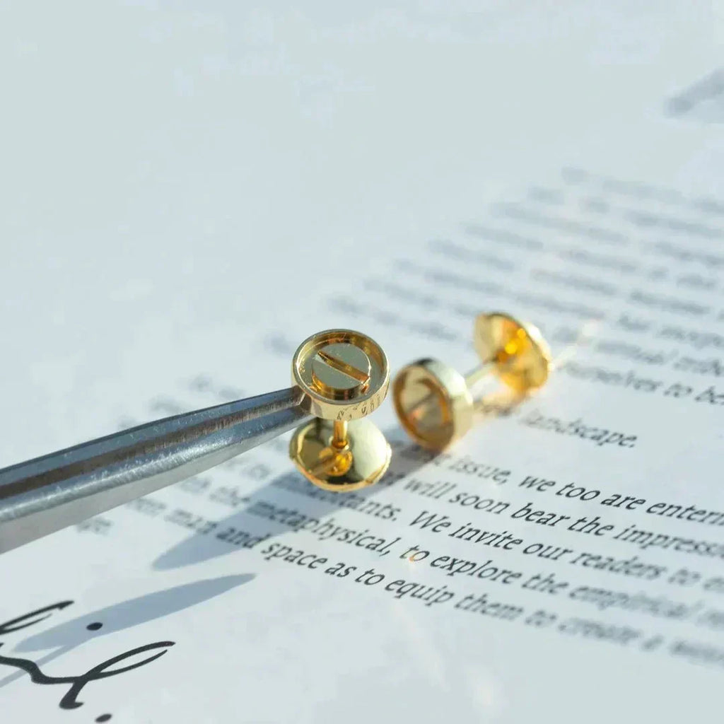 Imperial LOVE Ohrringe Gold 10 mm