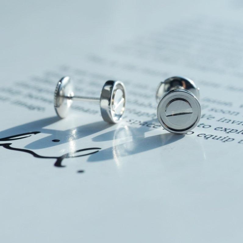 Imperial LOVE Ohrringe Silber 10 mm