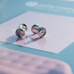 Imperial LOVE Ohrringe Silber 10 mm