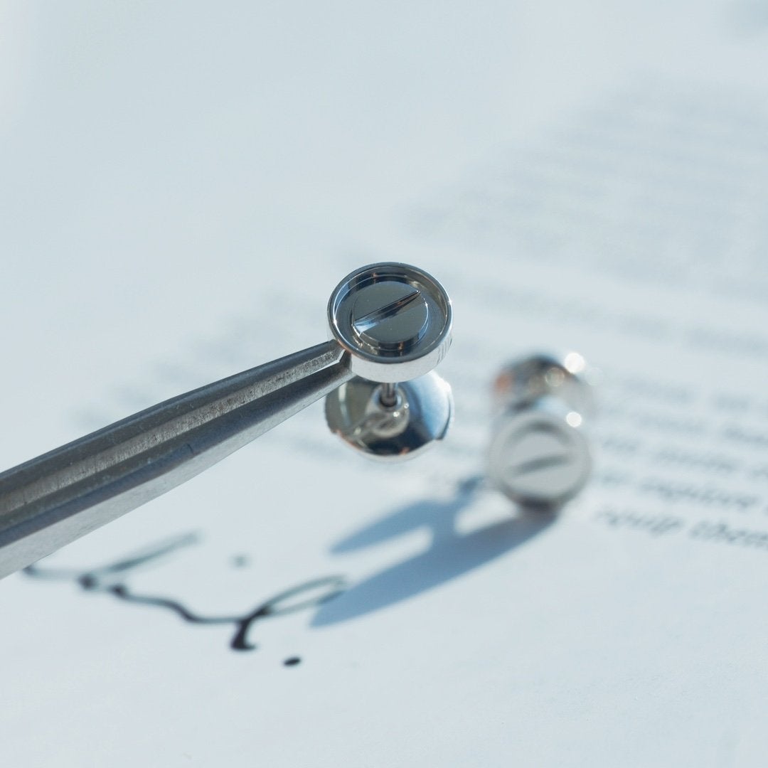 Imperial LOVE Ohrringe Silber 10 mm