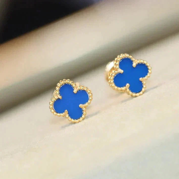 Imperial CLOVER MINI 9,5MM TÜRKIS-OHRRINGE
