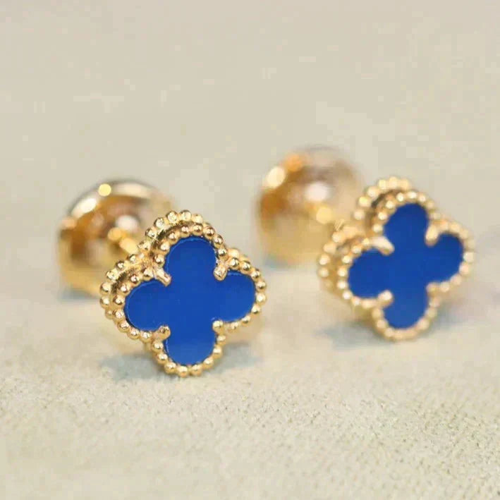 Imperial CLOVER MINI 9,5MM TÜRKIS-OHRRINGE