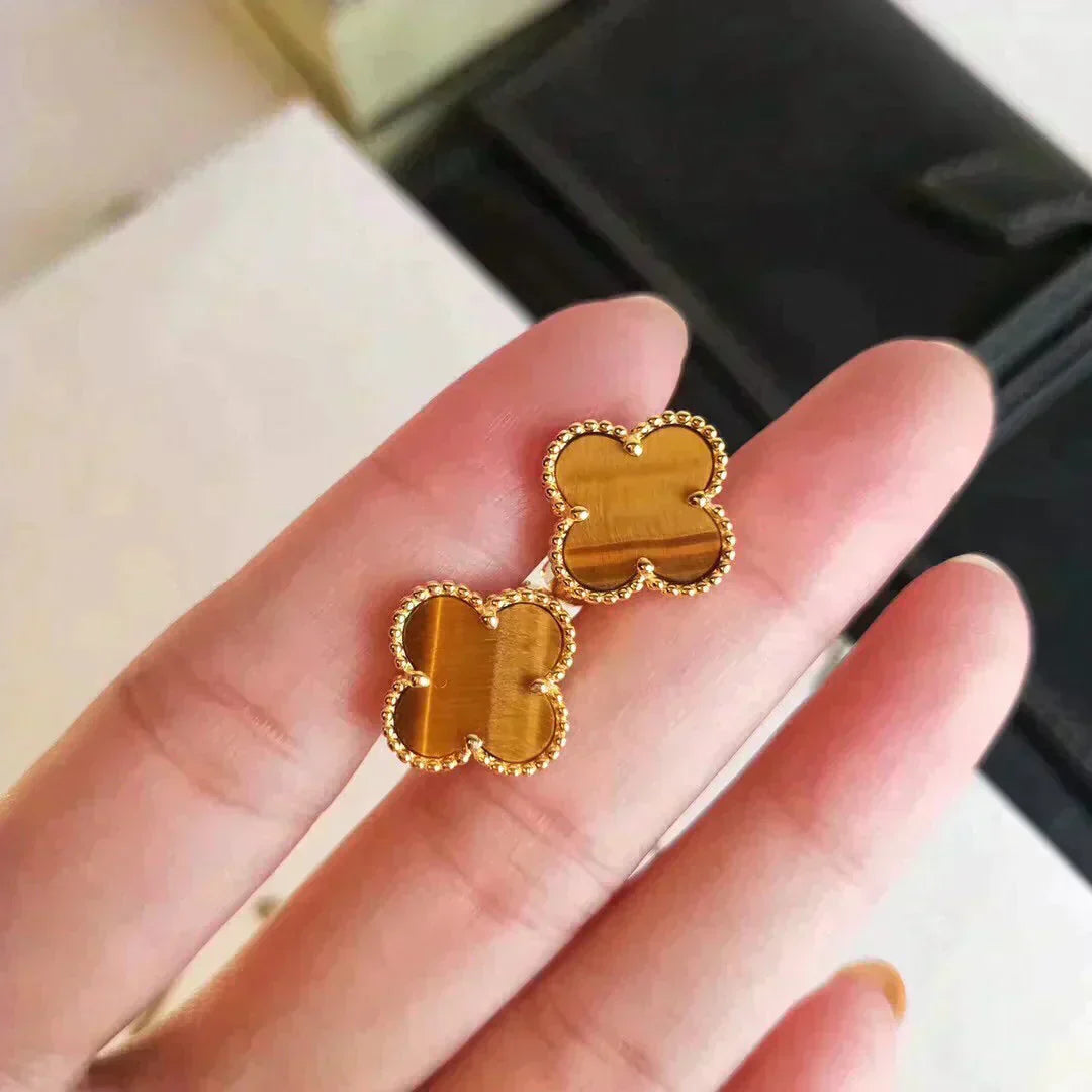 Imperial CLOVER MEDIUM 1 MOTIFS TIGER EYE OHREN