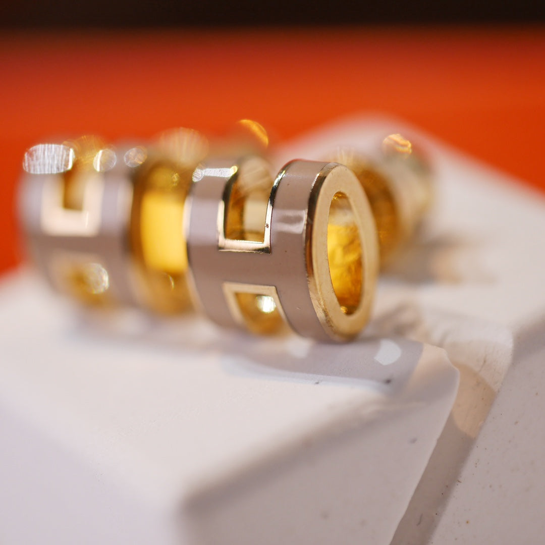 Imperial MINI POP H GOLDENE OHRRINGE GRAU