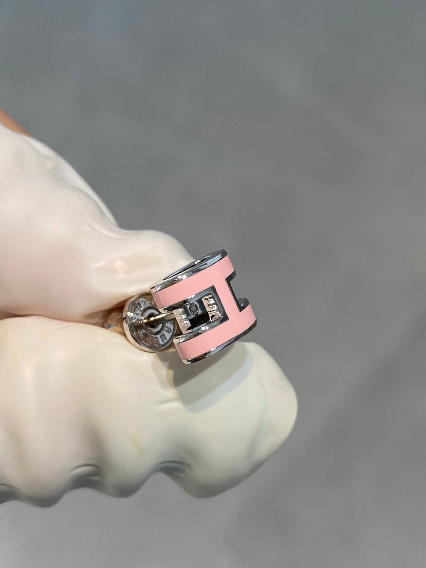 Imperial MINI POP H SILBERNE OHRRINGE ROSA