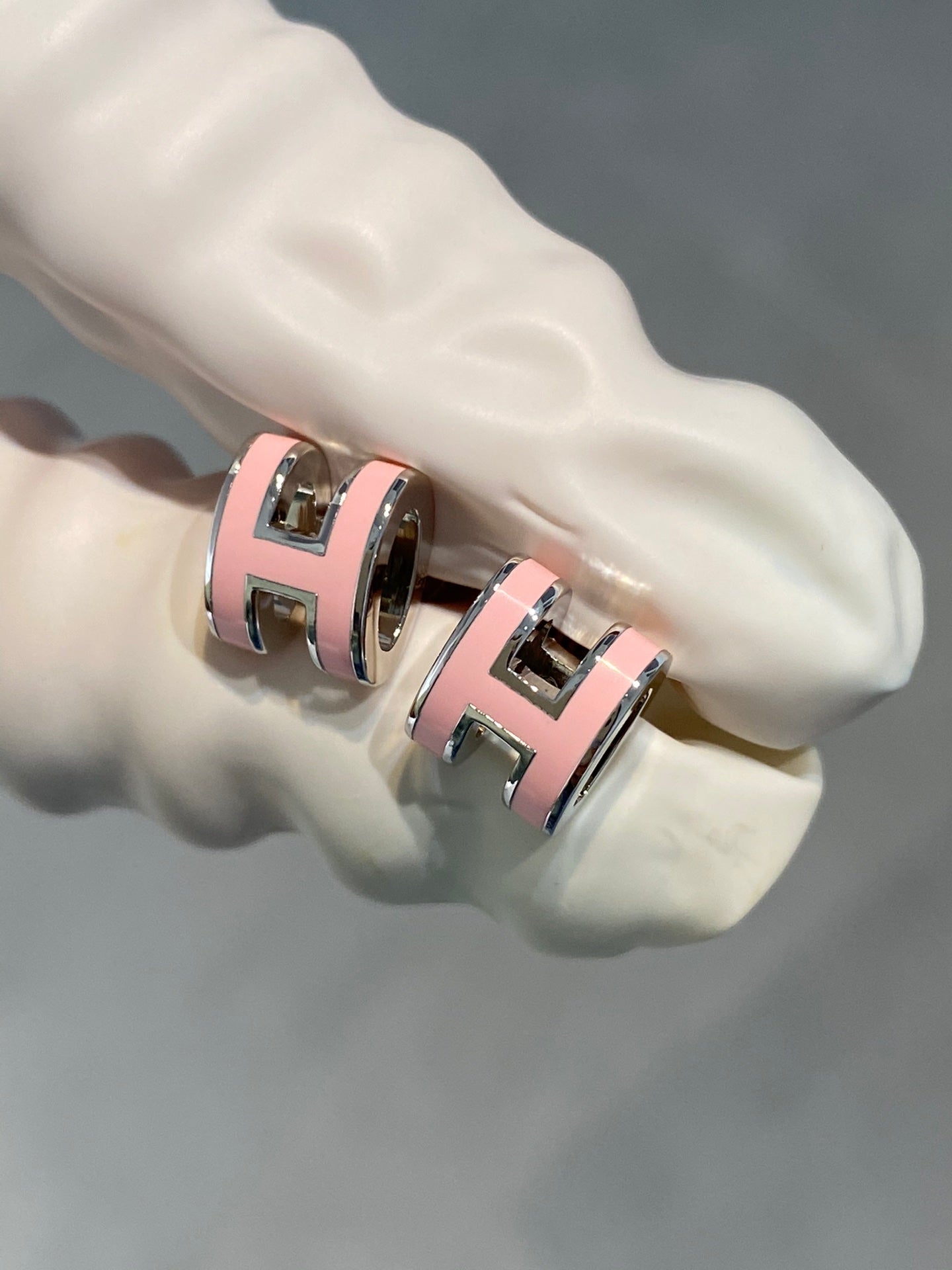 Imperial MINI POP H SILBERNE OHRRINGE ROSA