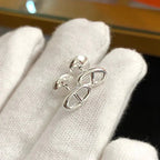 Imperial KETTEN-OHRRINGE, KLEINE KETTE, GOLD UND SILBER