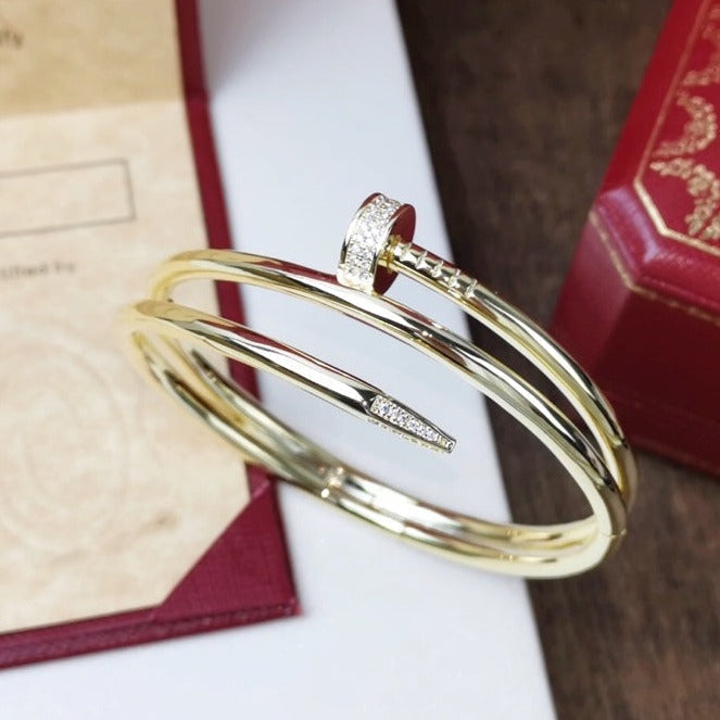 Imperial Juste Armband 3,5 mm Doppelreihe Diamant