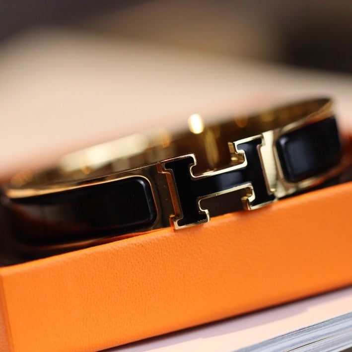 Imperial H Armband 12 mm Gold