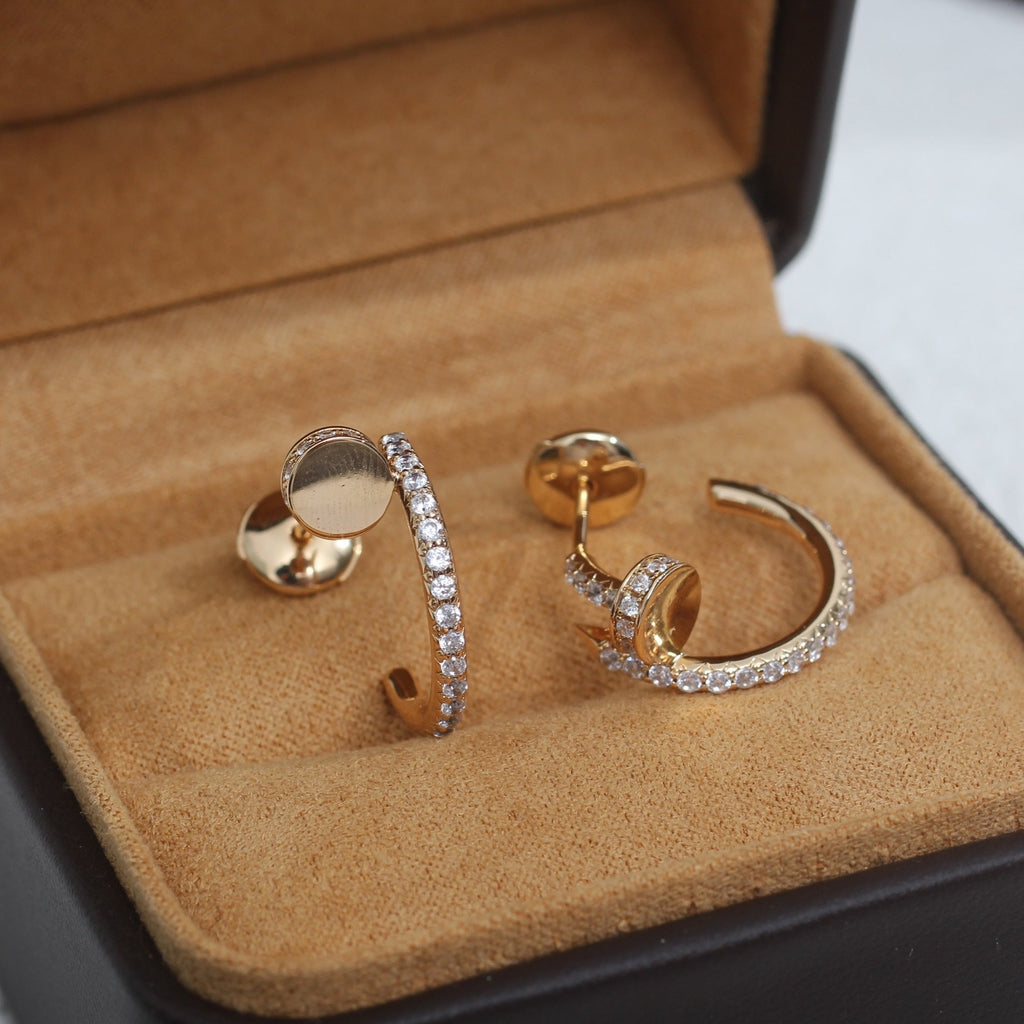 Imperial Juste Ohrringe, 12,75 mm, Roségold, Diamant