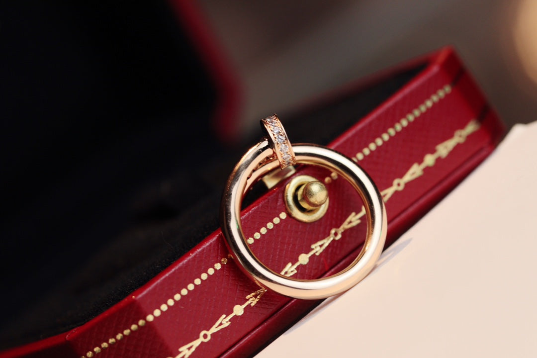 Imperial Juste Ring, 2,65 mm, Roségold, Diamant