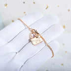 Imperial Amulett-Anhänger Halskette aus Roségold