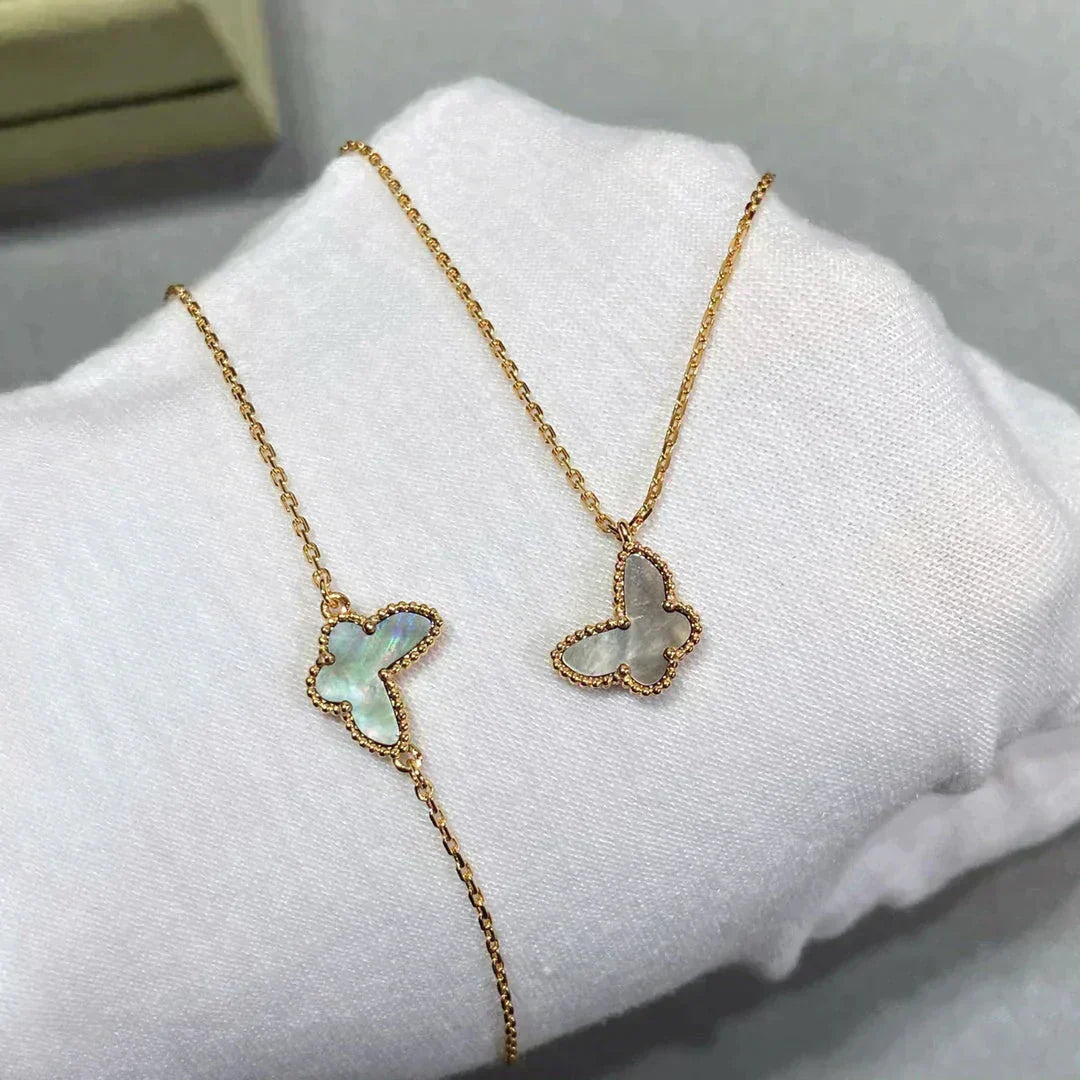 Imperial Butterfly Dark Mop Butterfly Armband