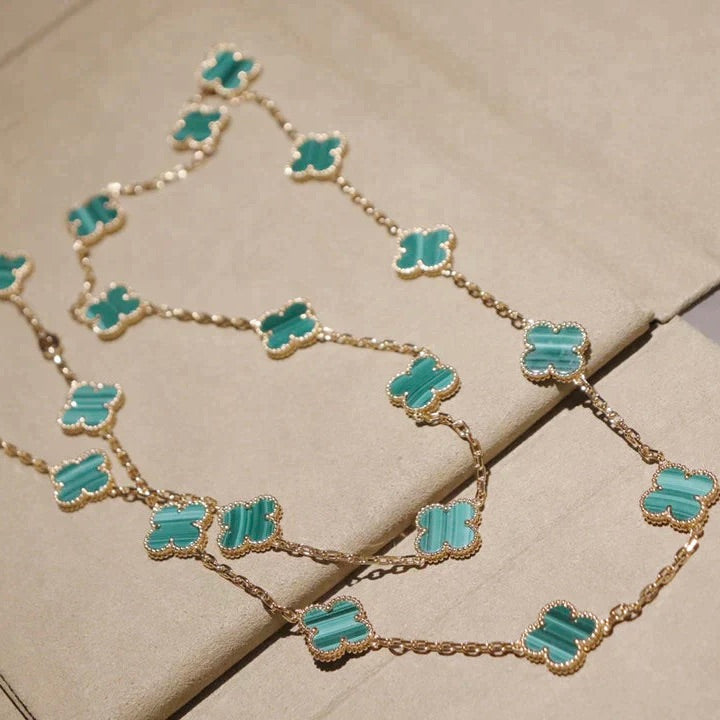 Imperial CLOVER 20 MOTIVE MALACHITE GOLD