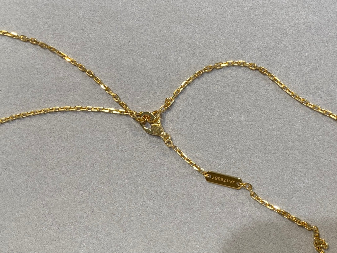 Imperial CLOVER 25MM HALSKETTE GOLD KARNELIANG