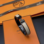 ¡®Imperial¡¯H BRACELET 12MM BLACK BEIGE CERAMIC