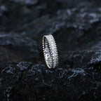 ¡®Imperial¡¯PERLEE DIAMOND SILVER RING