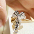Imperial CLOVER COMOS DIAMANT-OHRRINGE SILBER