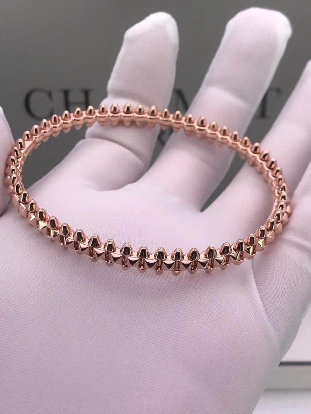 ¡®Imperial¡¯CLASH PINK GOLD BRACELET