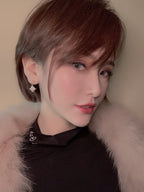 ¡®Imperial¡¯DOUBLE STAR PINK GOLD MOP DROP EARRINGS