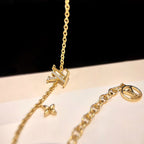 ¡®Imperial¡¯LOGO STAR MOTIF GOLD BRACELET