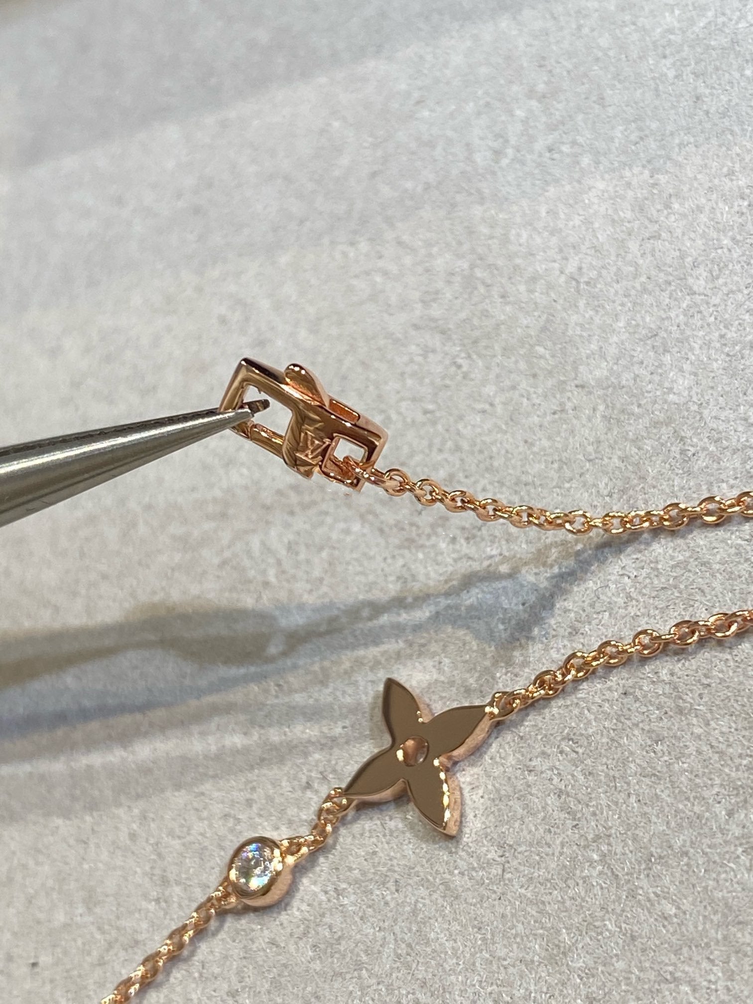 ¡®Imperial¡¯STAR DIAMOND PINK GOLD BRACELET