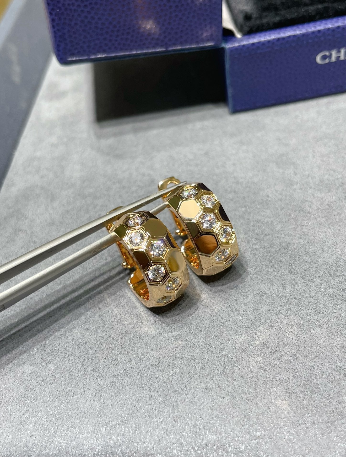 Imperial BEE LOVE DIAMANT-CREEP-OHRRINGE 