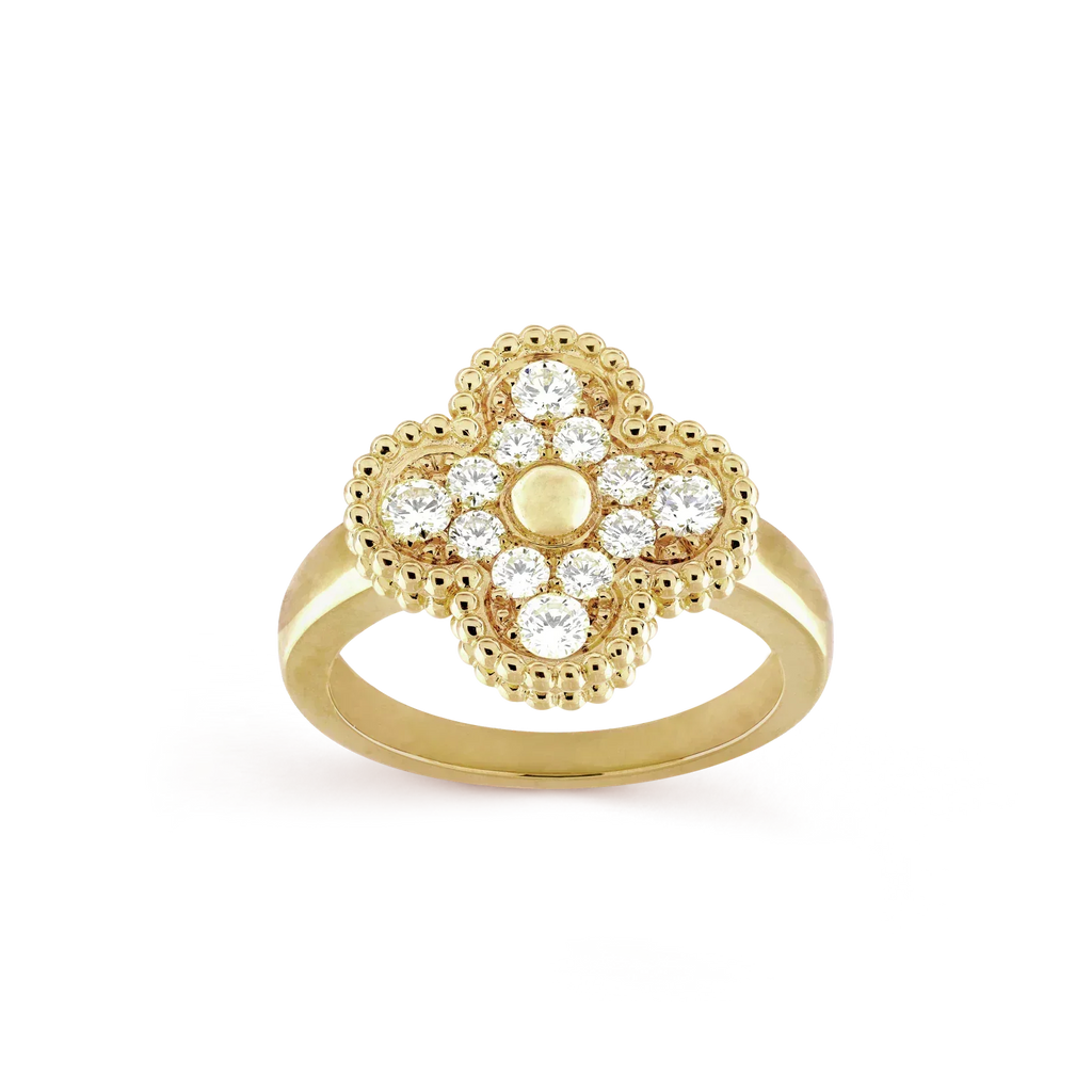 Imperial CLOVER DIAMOND RING