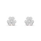 Imperial CLOVER COMOS DIAMANT-OHRRINGE SILBER