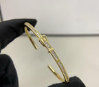 [Imperial] BRAZALETE CON DIAMANTES TRES COLORES