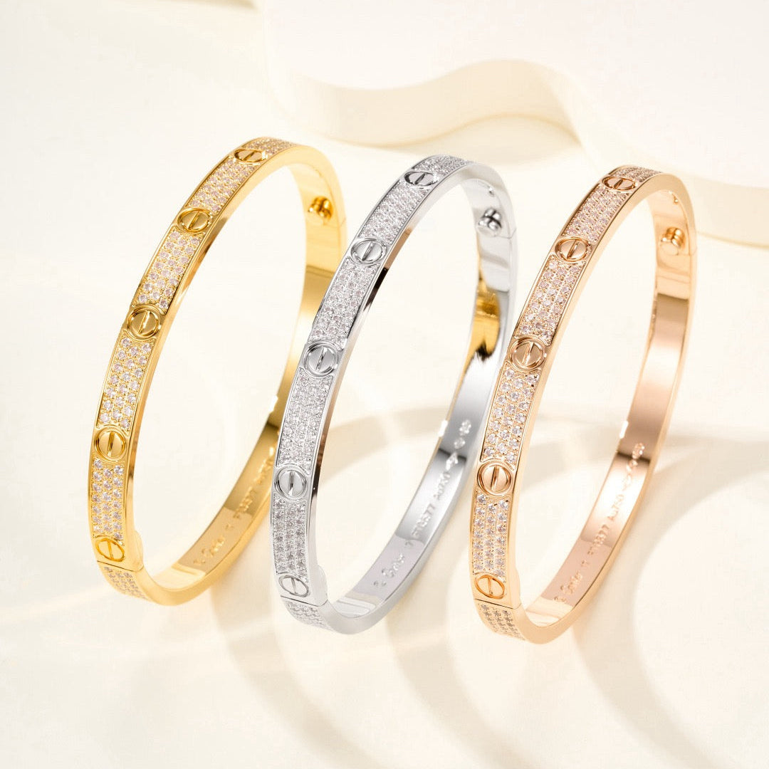 ¡®Imperial¡¯LOVE BRACELET 4.8MM DIAMOND-PAVED