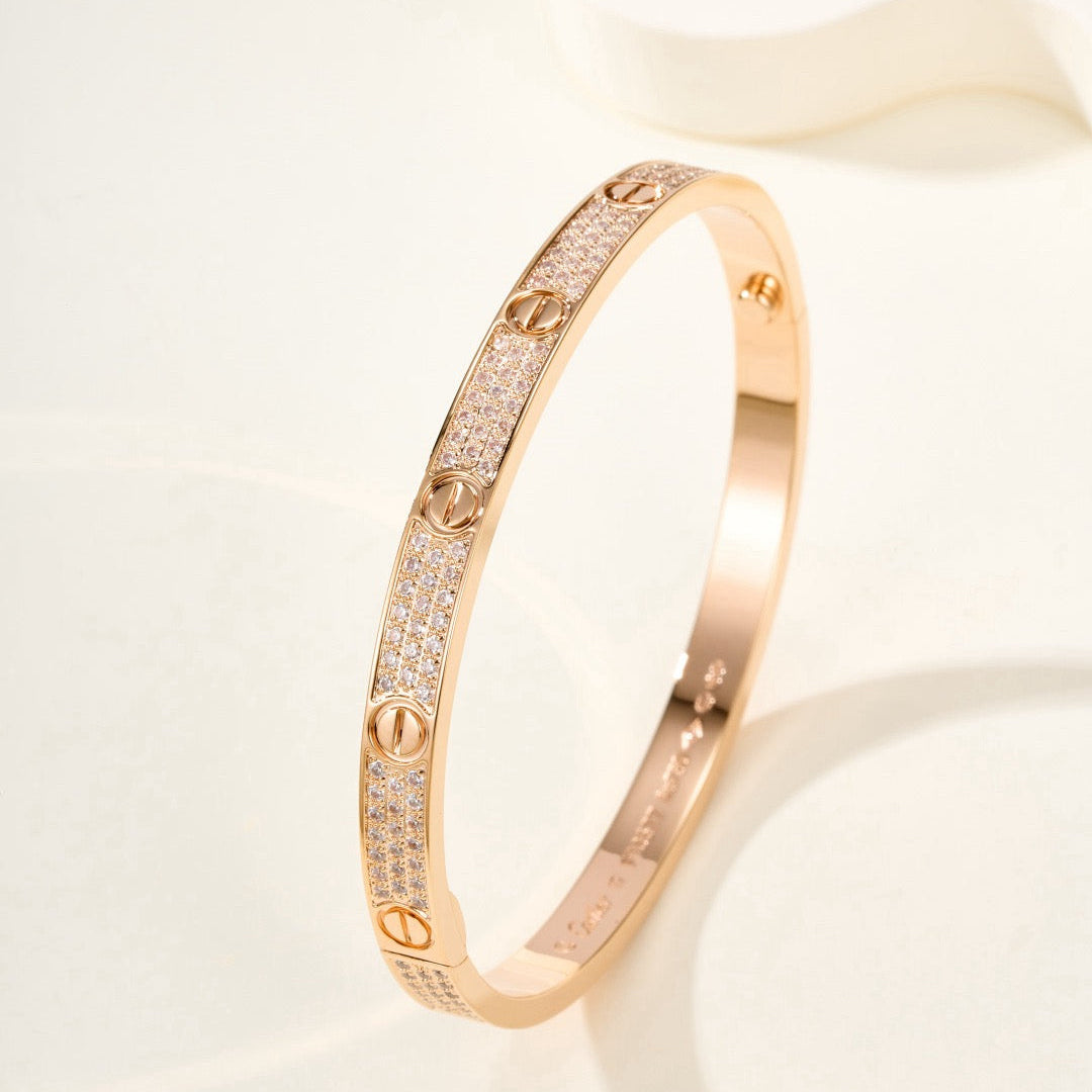 ¡®Imperial¡¯LOVE BRACELET 4.8MM DIAMOND-PAVED