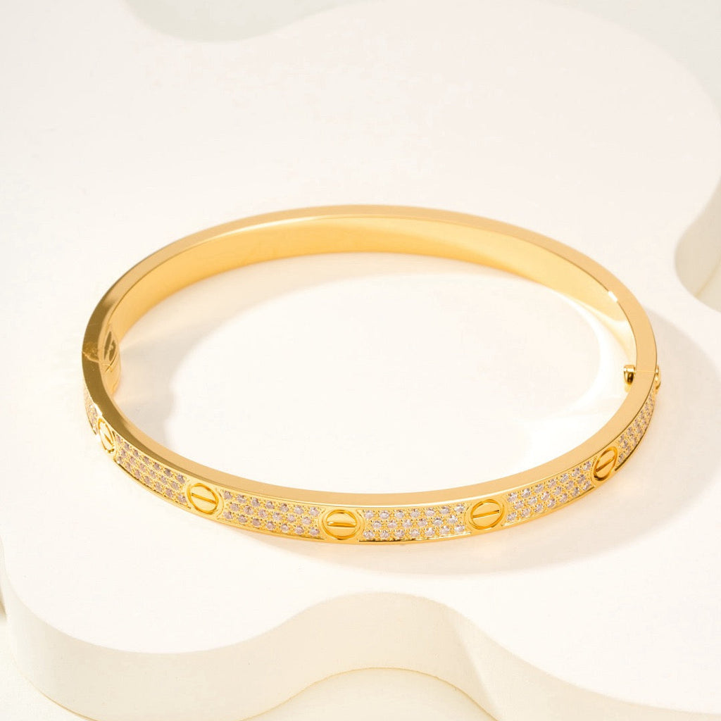 ¡®Imperial¡¯LOVE BRACELET 4.8MM DIAMOND-PAVED
