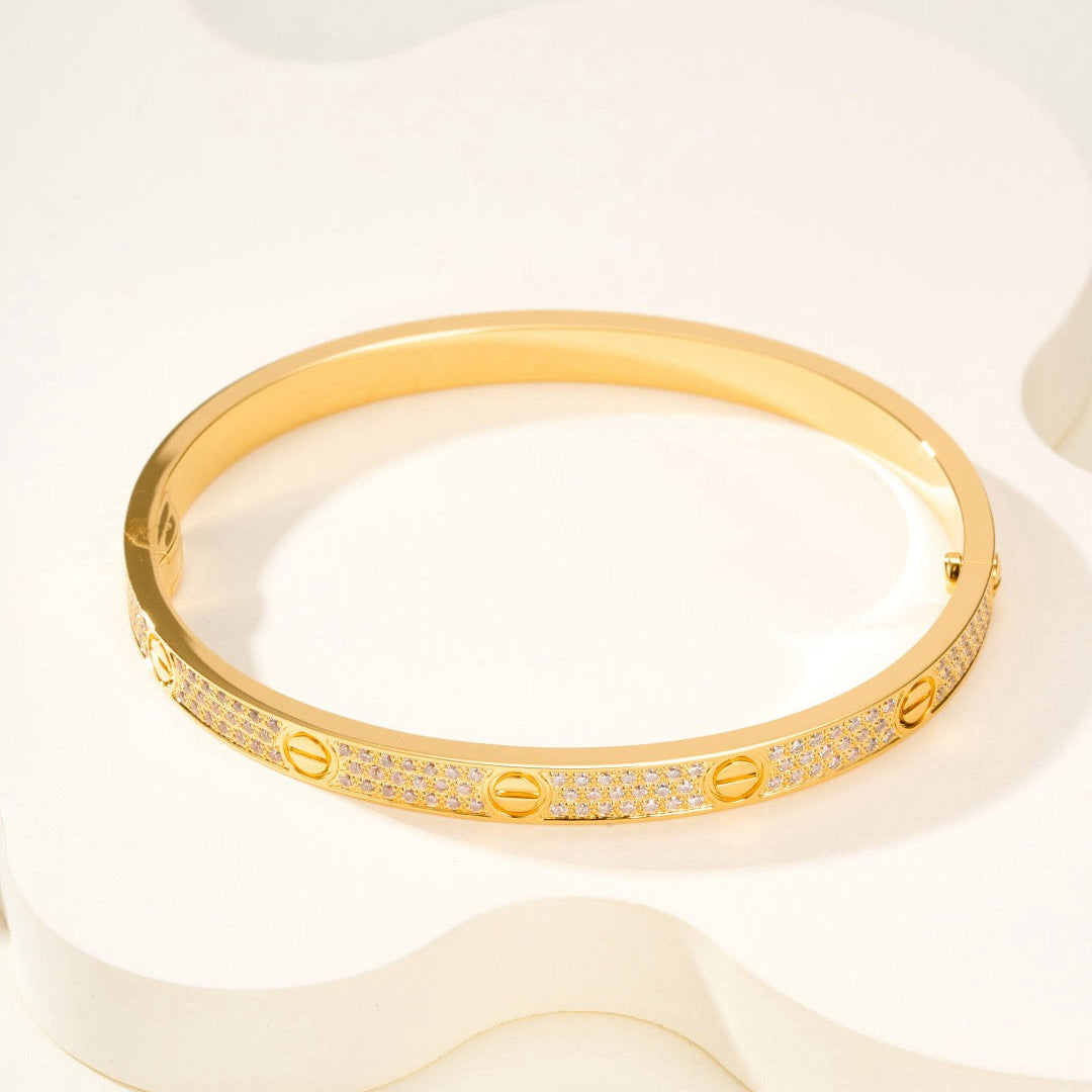 ¡®Imperial¡¯LOVE BRACELET 4.8MM DIAMOND-PAVED