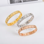 ¡®Imperial¡¯BRAZALETE CLOVER DE 8MM CON DIAMANTES