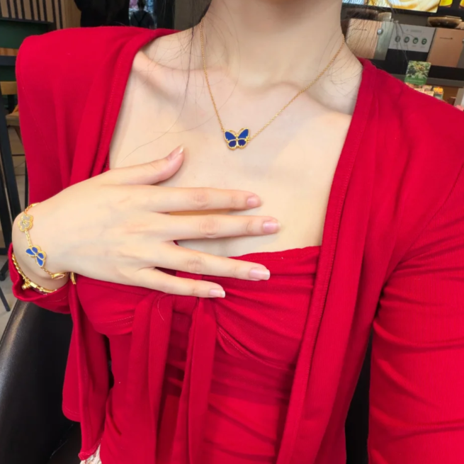 [Imperial] 2026 BUTTERFLY BLUE   NECKLACE