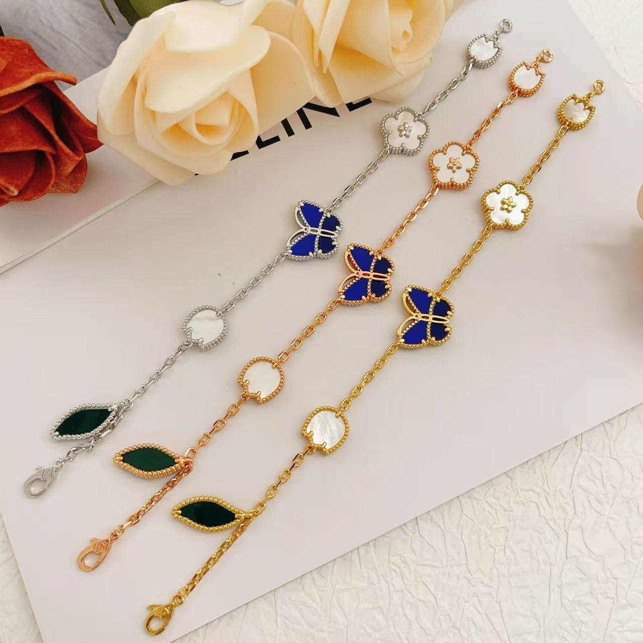 [Imperial] 2026 NUEVO BRAZALETE DE SUERTE 5 MOTIVOS DE PRIMAVERA