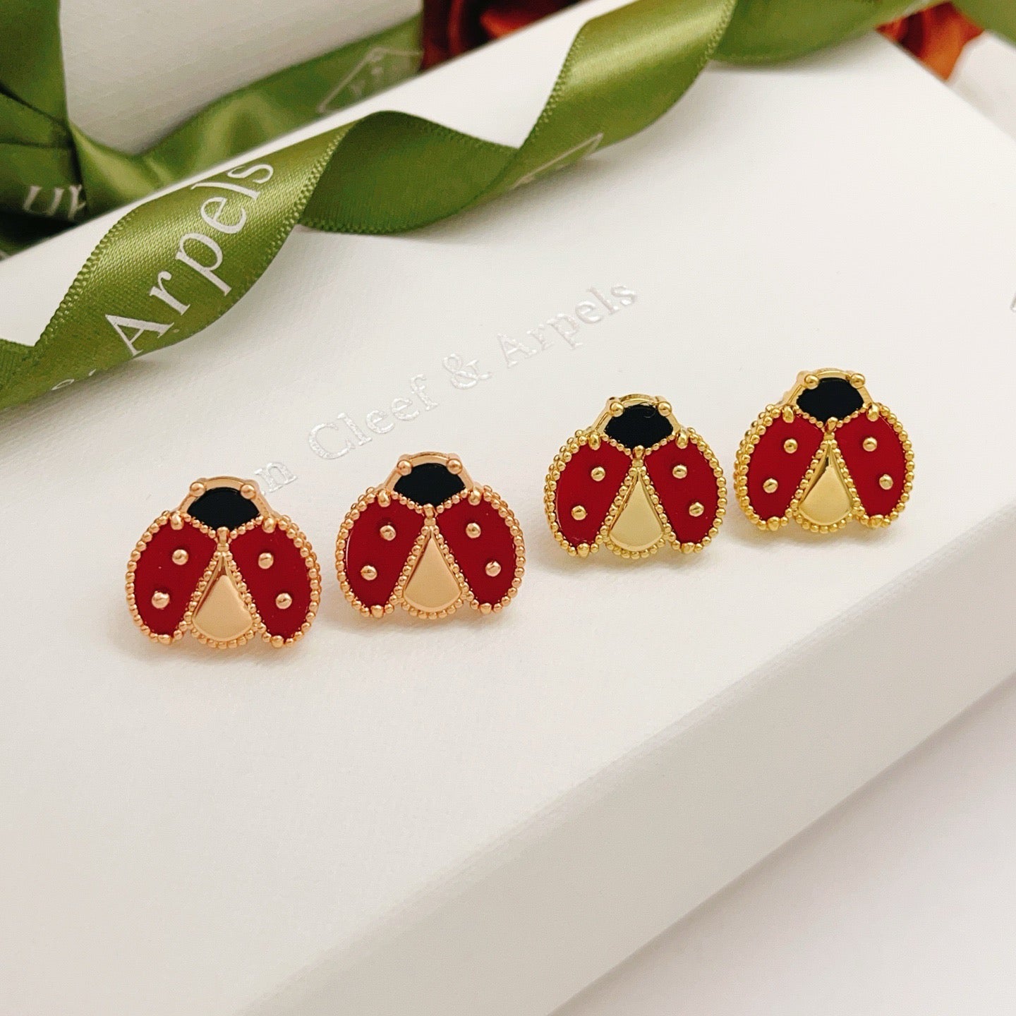 ¡®Imperial¡¯ ARETES LADYBUG SUERTE