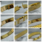 [Imperial]  PERLEE DIAMOND BRACELET ,5-ROW DIAMOND-SET DESIGN