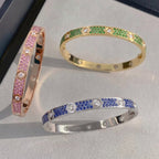 [Imperial] 26 NEW EXCLUSIVE LOVE BRACELETS 6.1MM DIAMOND-PAVED 10 BIG DIAMONDS